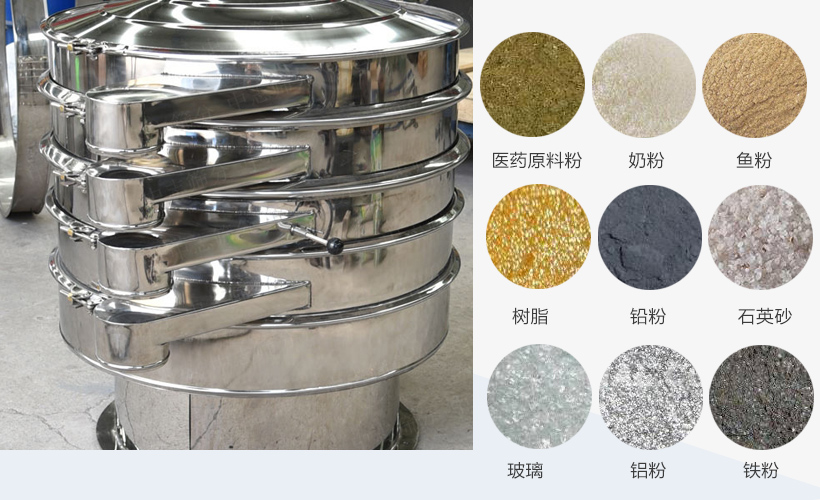 閘門(mén)式旋振篩應(yīng)用行業(yè)